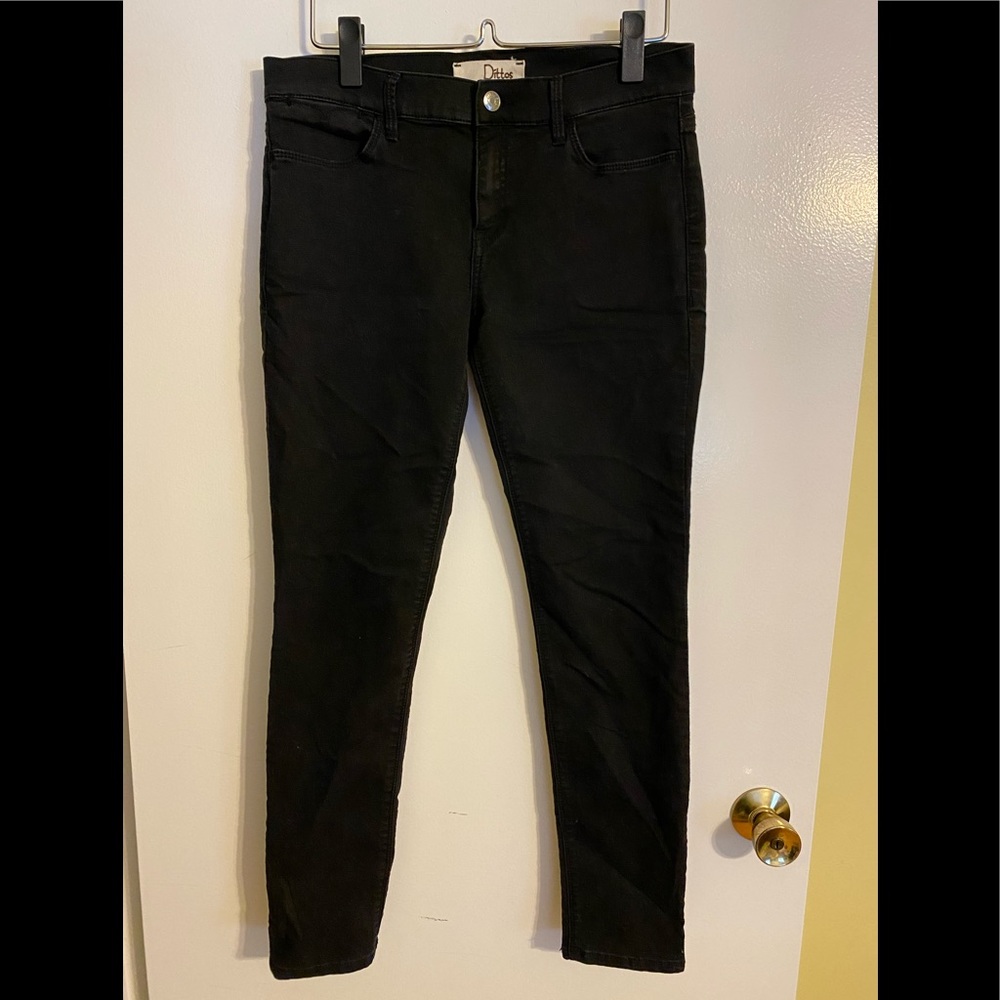 Womens Dittos Black Skinny Jeans
